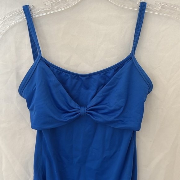 Motionwear leotard royal blue petite adult - Picture 2 of 4